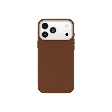 OtterBox Symmetry MagSafe Cactus Leather Case with Camera Control for iPhone 17 Pro Max- Desert Saddle Brown